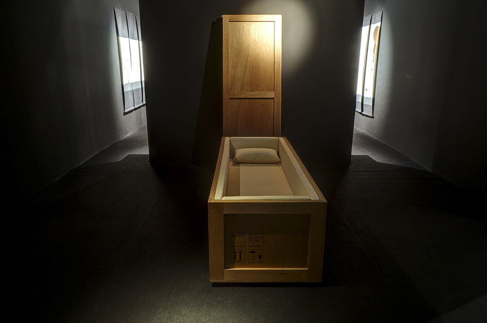 又一山人於新加坡南洋藝術學院的個展“perceive emptiness”