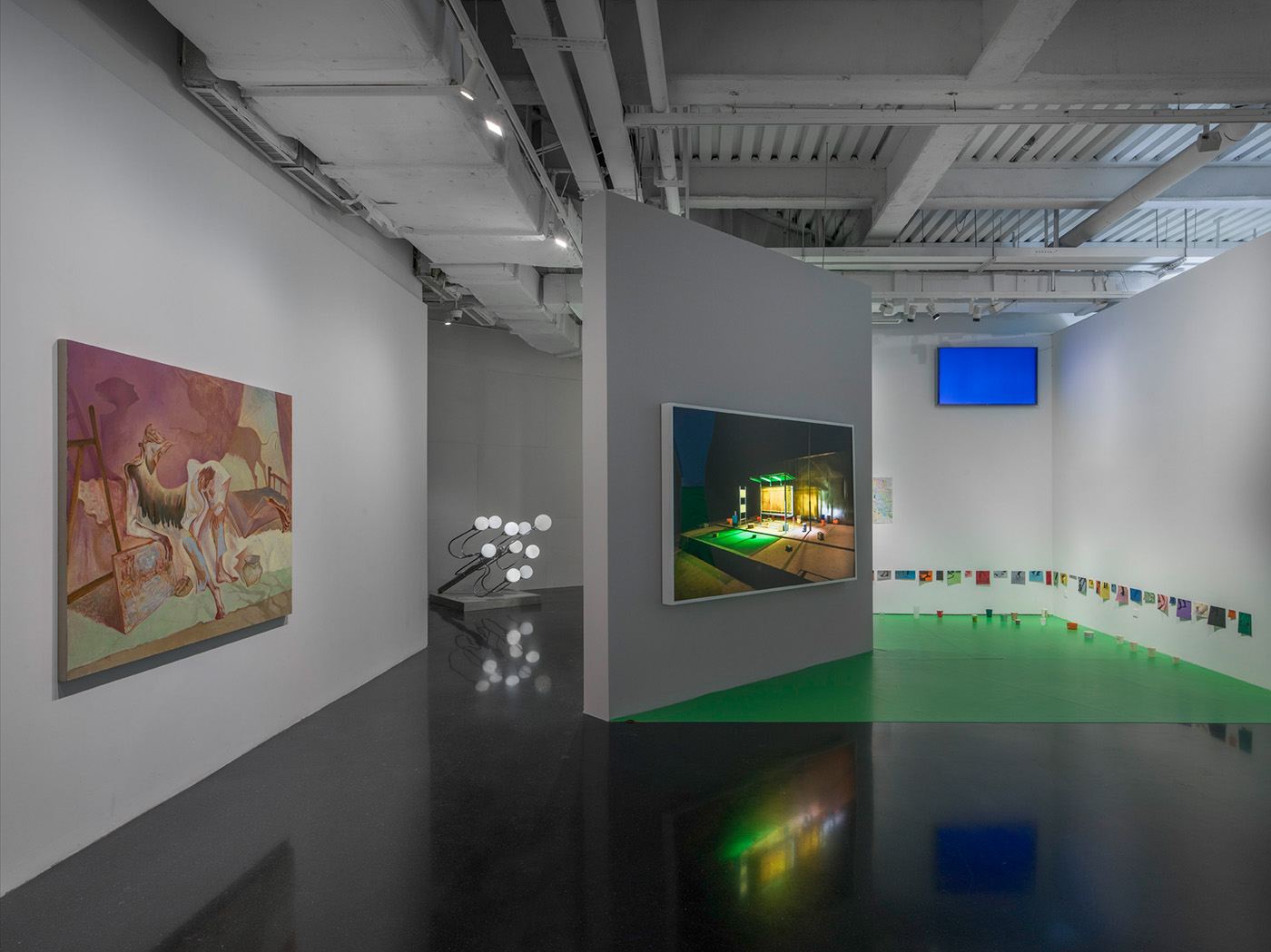 Chen Wei, Hao Jingban and Wang Tuo participate in a group exhibition at TANK Shanghai